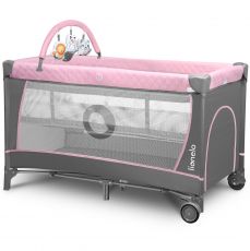 Дитячий манеж Lionelo Flower Flamingo